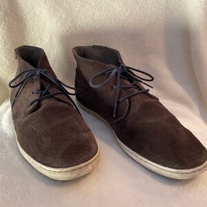 Cole Haan Dark Brown Suede Chukka Boots